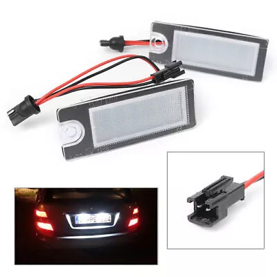 2pcs LED License Plate Tag Light Lamp Bulbs Fit For Volvo S80 V70 XC70 S60 XC90 • $10.30