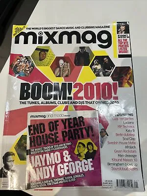 MIXMAG+ CD Magazine January 2011 Luciano Swedish House Mafia Katy B Ibiza • £5