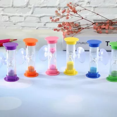 Kids Shower Timer Rotatable Desktop Ornament Hourglass Sand Clock Time Funnel • $3.42