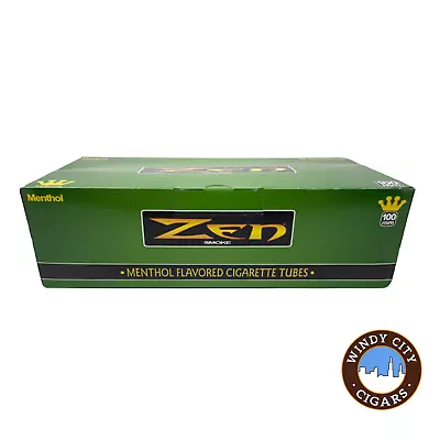 Zen Menthol 100s Cigarette 200ct Tubes - 5 Boxes • $32