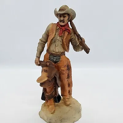 Castagna Wild West Cowboy With Shooting Saddle 7in 1992 Retired Vintage • £19.99