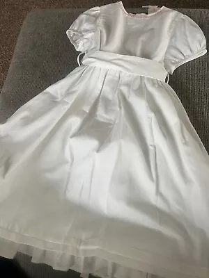 Beautiful Girls Size 8 Marie Chantal White Dress • $69