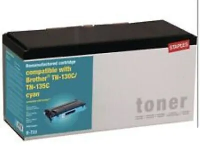 £1.80 • Buy New Compatible Toner Cartridge For Brother TN-130C / TN-135C Cyan 4000 Pages