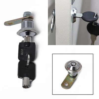 $9.71 • Buy 5/8  Tubular Cam Lock Cylinder Fit Cabinet Tool Box 180 Degree Turn Replacement