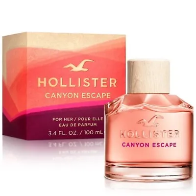 Hollister Canyon Escape For Her 100ml Eau De Parfum Spray Brand New & Sealed • £20.99