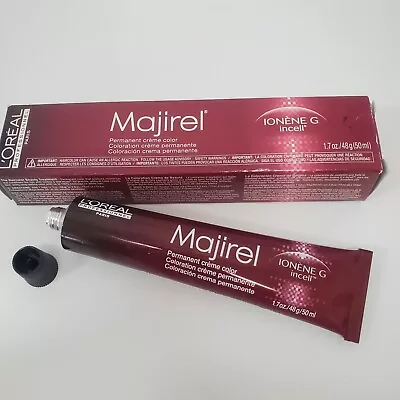 Loreal Majirel 6.35/6GRv ) Ionene G Incell Permanent Hair Color 1.7oz 50ml • $4.20