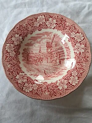 ROYAL TUDOR WARE STAFFORDSHIRE COACHING TAVERNS 1828 Pink Transfer 22 1/2cms  • £20