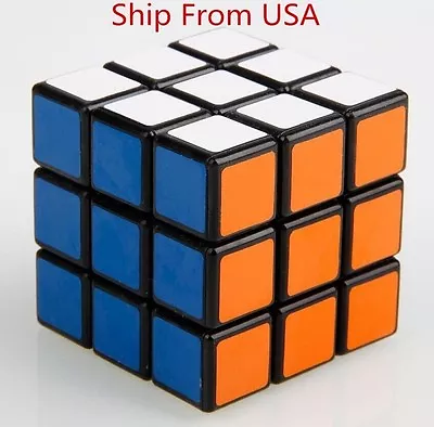 Shengshou 3x3x3 Magic Cube 3x3 Puzzle Ultra-smooth Spring Speed Black Xmas Gift • $1005.95