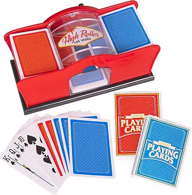 Card Shuffler Machine 2 Deck Automatic For Playing Card Manual Card Mixer • $30