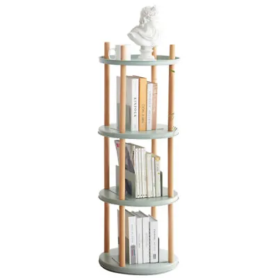 $199.99 • Buy Storage Shelf,360°Rotating Bookshelf4 Tier Bookcase W/Large-Capacity Storage
