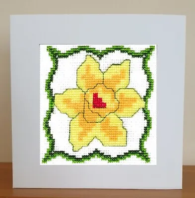 Daffodil - Flower Cross Stitch Kit Or Card Kit • £7.15
