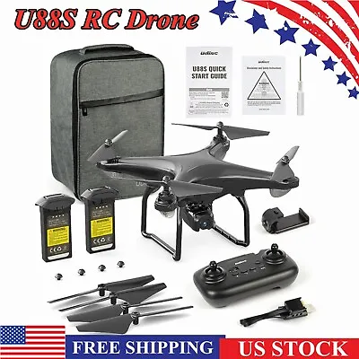RC Drone 4k HD Wide Angle Camera 5G WIFI FPV GPS Drone Quadcopter For Adult Gift • $88.99