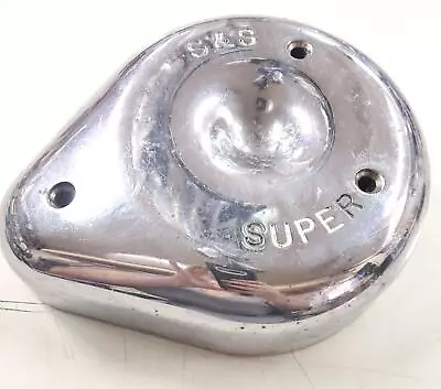 S&S Super E G Shorty Tear Drop Air Cleaner Filter Cover Harley Chrome Softail FL • $69.95