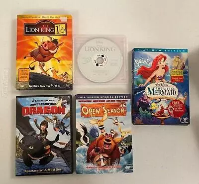 +Disney / Dreamworks Kids Movies -DVD • $25