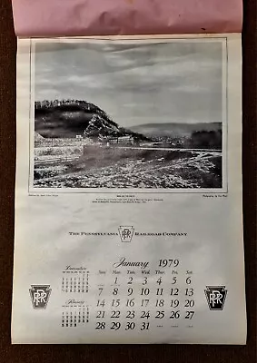 1979 Pennsylvania Railroad 12 Page Calendar • £19.30