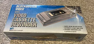 Blockbuster Video VHS Video Cassette Tape Rewinder - NOS • $16.36