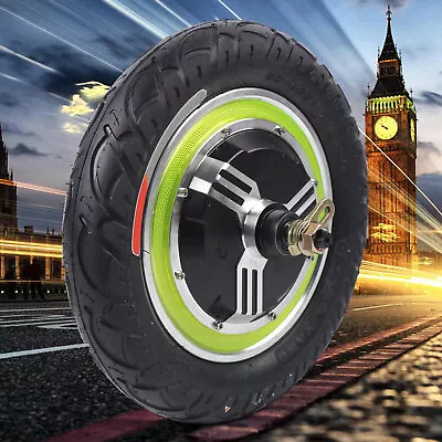 $71 • Buy 350W 36V 48V Electric Scooter E-Bike Brushless Hub Wheel Motor Gearless 12-inch