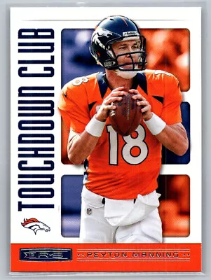 2013 Rookies And Stars Touchdown Club #3 Peyton Manning Denver Broncos • $1.25