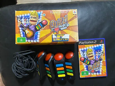 Buzz The Pop Quiz- PS2 - Playstation 2 • $35