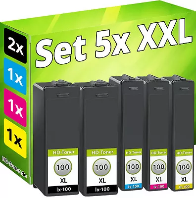 5x Ink Cartridges For Lexmark 100XL S300 S301 S305 S308 S815 S816 S608 S405 S408 • £14.30