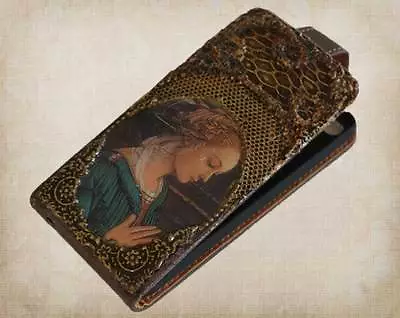 Couture IPhone 5 Case - Vintahe Style Leather 3d IPhone 5 Case • $60