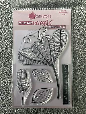 £3.50 • Buy WOODWARE Bold Blooms 3 Stamps NEW