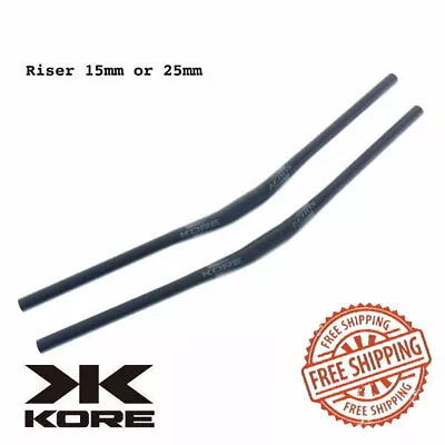 $30 • Buy KORE Aerox MTB XC Handlebar 31.8 X 720mm AL6061 Double Butted Riser 15mm/25mm