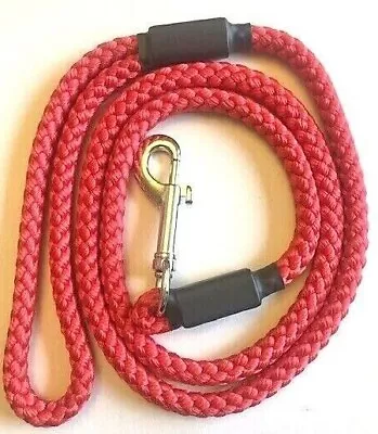 Dog Trigger Clip Lead 10 Mm X 120 Cm Strong Braid Handmade In The UK • £6.99