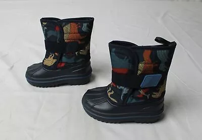 The Children's Place Toddler Boy's Print All Weather Boots JJ4 Multicolor US:7T • $20.89