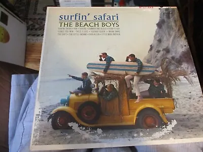 1962 THE BEACH BOYS Surfin' Surfari Mono LP Capitol T 1808 VG Minus • $19.99