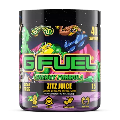 G Fuel BattleToads 40 Serving Energy Tub • $26.99