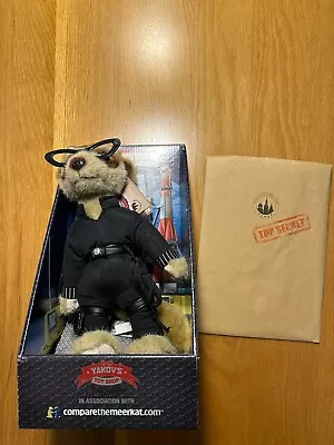 Meerkat Maiya Agent Maiya Cuddly Toy Tags Letter Certificate • £15