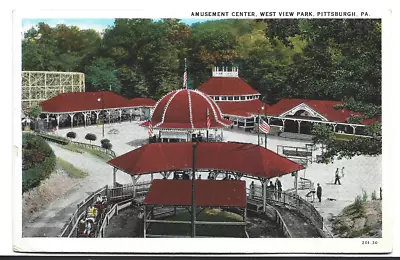 Amusement Centerpony Ride & Coasterwest View Parknorth Side~ Pittsburghpa • $7.99