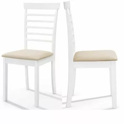 Mcneil Upholstered Dining Chair (Set Of 2) - White • £75.22