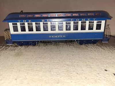 Bachmann Big Haulers The Blue Comet Temple Passenger Car G Scale • $39.99