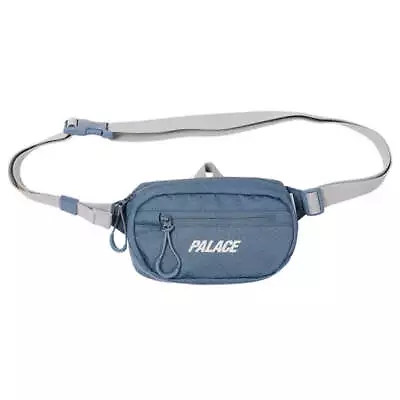 Palace Cordura Eco Hex Ripstop Mini Waist Bag Slate Grey • $210