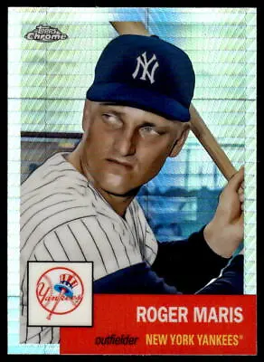 2022 Topps Chrome Platinum Prism Ref  56 Roger Maris  Yankees • $3.99