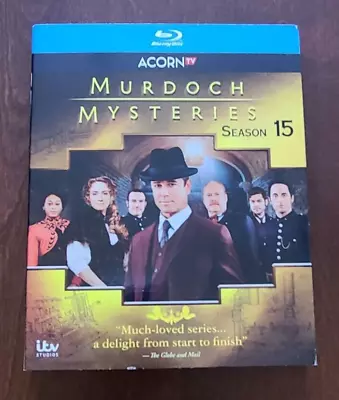 Murdoch Mysteries: Season 15 (Blu-ray 2021) • $17.99
