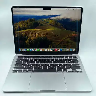 Apple MacBook Air M2 3.50GHz 2022 256GB SSD 16GB RAM Silver A2681 • $899.99