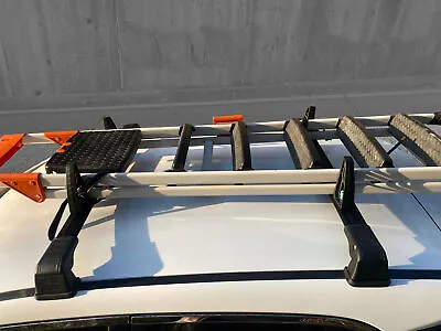 Roof Rack And Load Stops Ladder Tilt For Mazda 3 2010- Up Black • $135.28