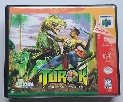 Turok CASE ONLY Nintendo 64 N64 Box BEST Quality Available • $14.97