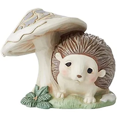 $19.94 • Buy Jim Shore Heartwood Creek White Woodland Hedgehog By Mushroom Figurine 6011618