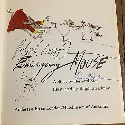 Emergency Mouse SIGNED By Ralph Steadman And Bernard Stone 1978 • £83.24