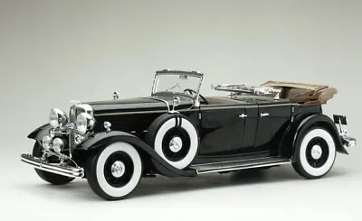 SUN STAR 6168 1:18 1932 Ford Lincoln KB Top Down Black • $144.23