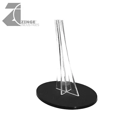 Zinge Industries Plastic Oval Flying Base And Stand A-SPB05 • £6