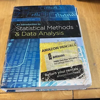 An Introduction To Statistical Methods And Data Analysis Longnecker Micheal T. • $24