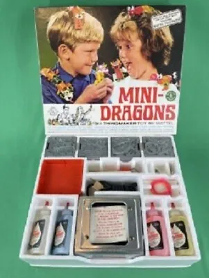 Vintage NOS Mattel Thingmaker Mini Dragons Maker 1967! Very Hard To Find! • $259