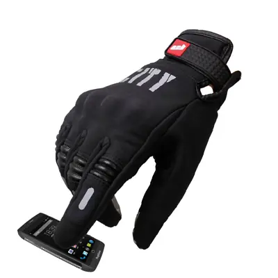Winter Warmer Motorcycle Gloves Touch Screen Waterproof Windproof Riding Gloves • $14.68