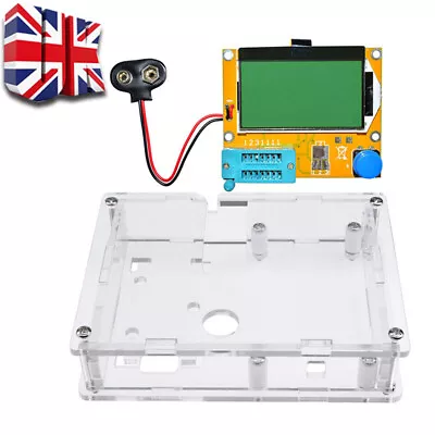 LCD Display LCR-T4 Transistor Diode Capacitor ESR LCR Meter MOSFET PNP Tester R • £11.99