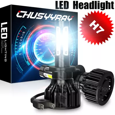 H7 LED Motorcycle Headlight Bulb Kit 6000K White For Honda CBR600RR 2003-2016 US • $17.99